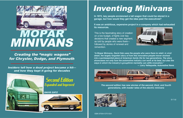 Mopar Minivans book