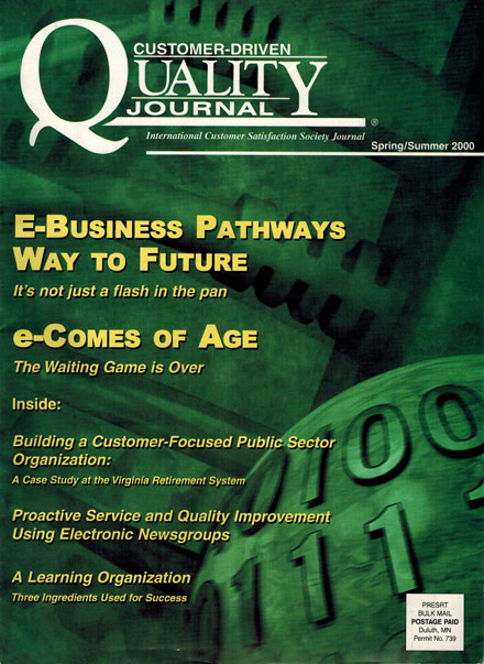 Cover of Customer-Driven Quality Journal