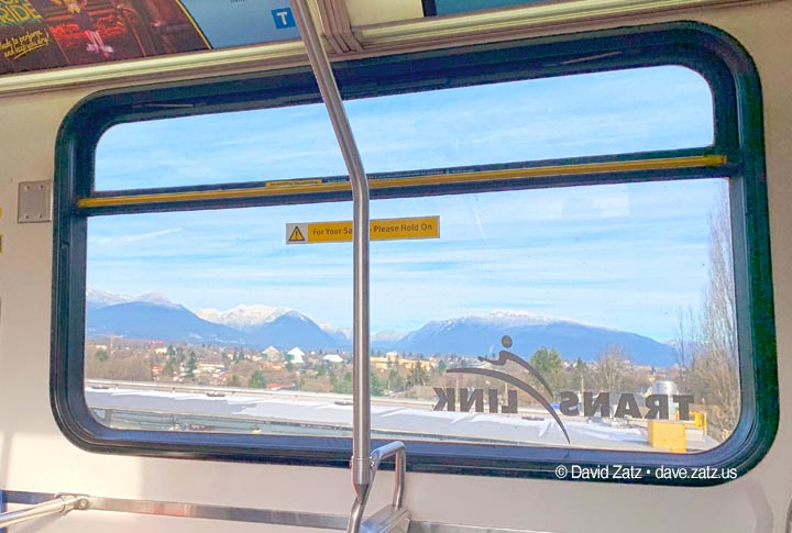 View from the Expo Line SkyTrain