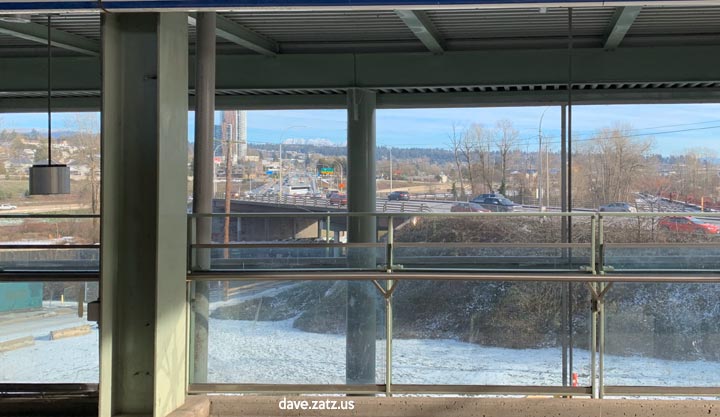 Expo Line SkyTrain station in Vancouver