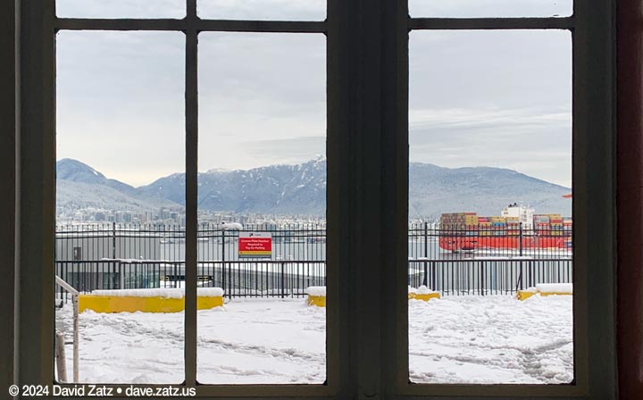 from the train station